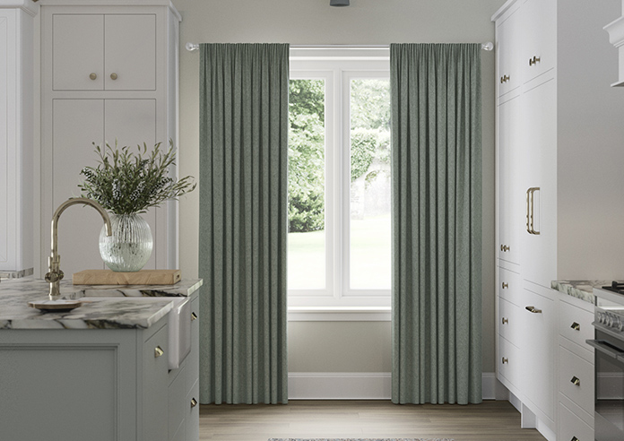 Harris, Green Spring - Made to Measure Curtains - Image 3
